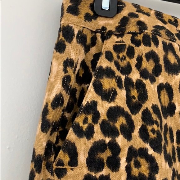 RALPH LAUREN LEOPARD PRINT SKIRT - Picture 7 of 8